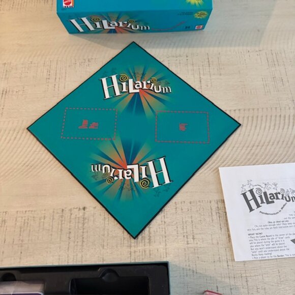 Vintage 2001 Mattel (Hersch) Hilarium Game - Picture 4 of 9